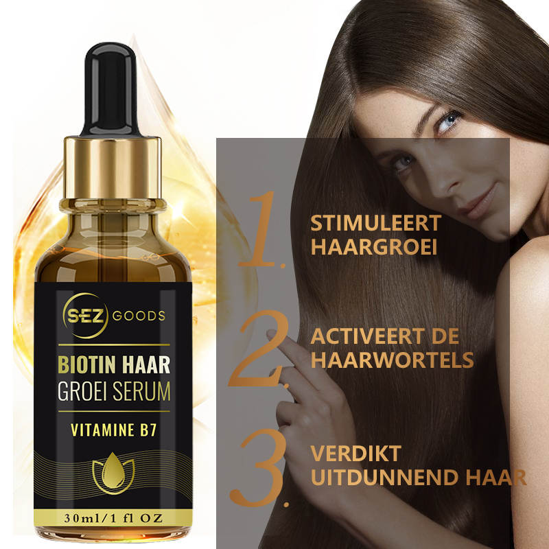 Haarserum - Haargroei Stimulator - Tegen Haaruitval - Haargroei Serum